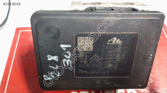 PEUGEOT 208 301 ABS 10.0915-3944.3-10.0220-0580.4-9813805280