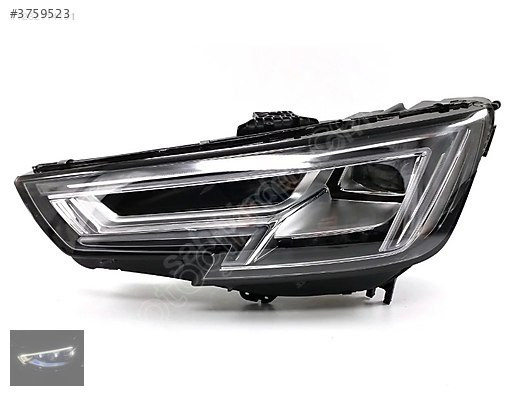 AUDİ A4 LED SOL FAR SIFIR BEYİNLER DAHİL 8W0941033