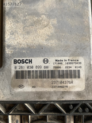 RENAULT KANGOO MOTOR BEYNİ. 237104376R