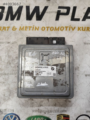 BMW E60 5.28İ Benzinli Motor Beyni Siemens 7576297 MSV80