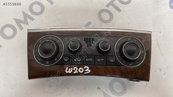mercedes c w203 klima kontrol paneli (son fiyat)