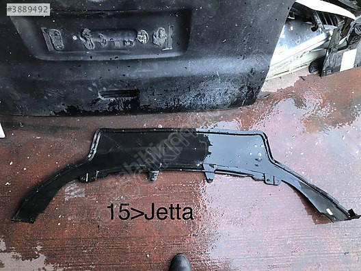 Jetta ön tampon alt muhafaza çıkma