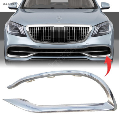 2228854500 W222 MAYBACH 2017-2020 TAMPON IZGARA NIKELAJI ON SOL