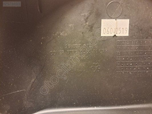 Chevrolet Aveo Üst Direksiyon Kolonu 96537572