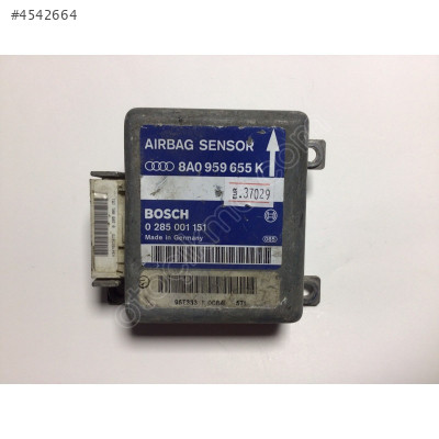 Audi A8 Airbag Beyni 8A0959655K 0285001151