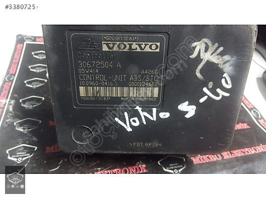 Volvo V50 ABS 30572503 30672504A 10.0960-0416.3 10.0206-0159.4