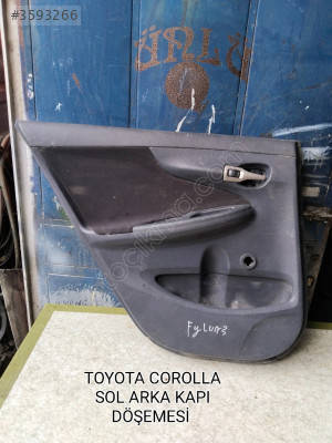 TOYOTA COROLLA ORJİNAL SOL ARKA KAPI DÖŞEMESİ