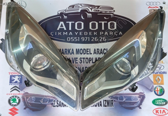 OPEL INSİGNİA ORJİNAL ÇIKMA SAĞ SOL FAR