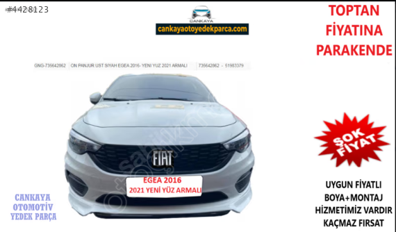 FİAT EGEA ESKİ KASA UYUMLU YENİ GÖRÜNÜM ÖN PANJUR SIFIR