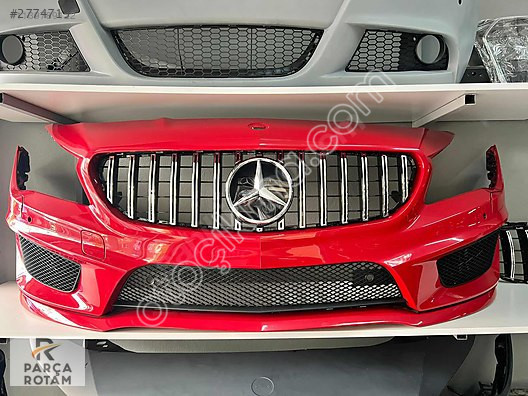MERCEDES CLA SERİSİ AMG ÖN TAMPON DOLU KIRMIZI FULL SET