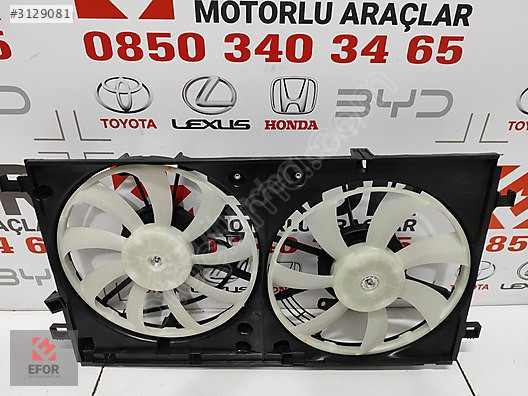 TOYOTA CHR SIFIR FAN RADYATÖR 1.8 19-23