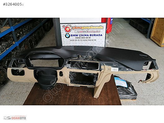BMW F30 3 Serisi (BEJ ORİJİNAL) Çıkma Torpido Temiz İşlemsiz