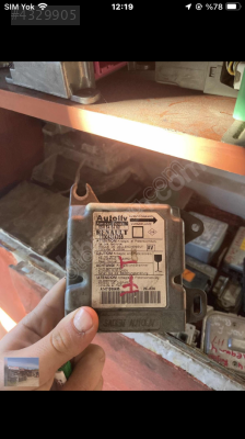 Renault Megane 1 airbag beyni