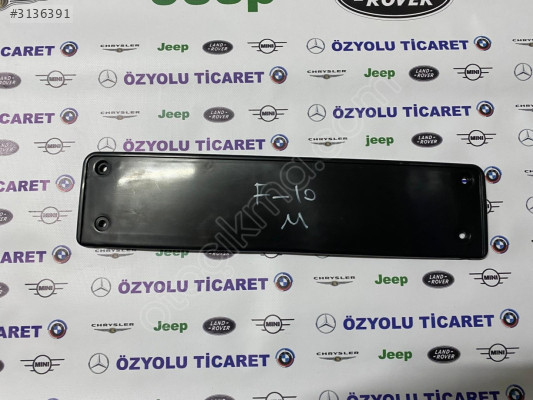BMW F10 M Paket Ön Tampon Plakalık