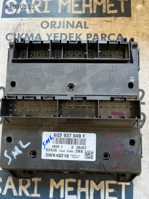 ÇIKMA VW POLO İBİZA FABİA 6Q02937049F BCM BEYNİ