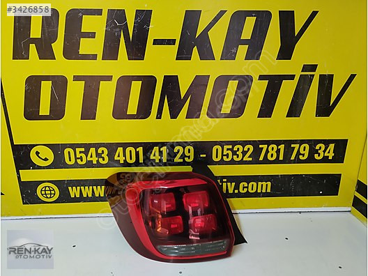 265554938R DACİA SANDERO LEDLİ SOL STOP 2016 SONRASI ORJ RENKAY