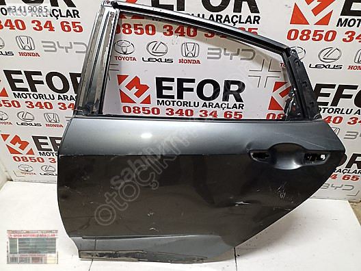 HONDA CİVİC FC5 ORJİNAL ÇIKMA SOL ARKA KAPI 16-21