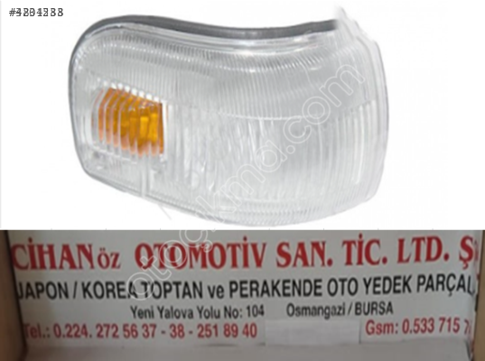 HYUNDAİ H100 SİNYAL CAM ÜST BEYAZ SAĞ-SOL 1997-2000