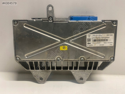 Porsche Cayenne Ses Radyo Amplifikatörü 7P5035223J