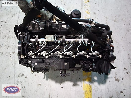 Bmw 5.25 218 lik kopmle motor montaj garanti komple motor