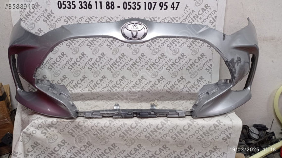 SİNCAR OTO'DAN TOYOTA YARİS 2020 2024 ÖN TAMPON ÇIKMA ORJİNAL