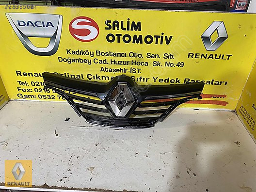 Renault Megane 4 Orjinal Çıkma Panjur ve Yan Parçalar