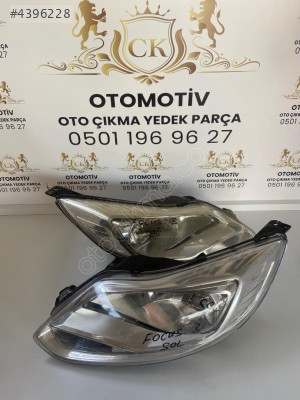FORD FOCUS 3 SAĞ-SOL FAR TAKIM ORJİNAL ÇIKMA