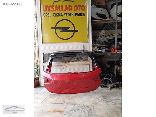 Opel Corsa F çıkma orijinal arka bagaj kapağı