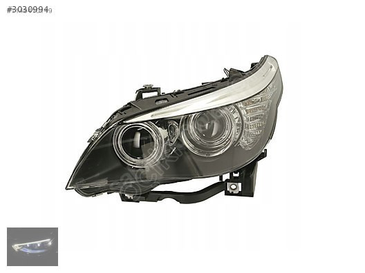 BMW 5 SERİSİ E60 LCİ SOL FAR SIFIR BEYİN HARİÇ OEM:63127177751