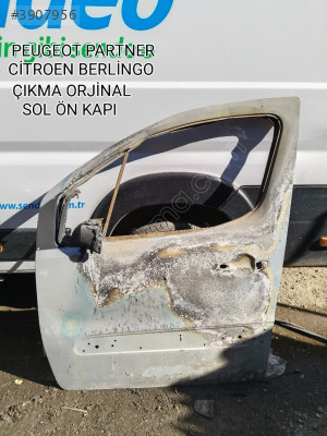 PEUGEOT PARTNER CİTRÖEN BERLİNGO ÇIKMA ORJİNAL SOL ÖN KAPI
