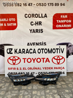 2024-2025 TOYOTA C-HR ÇIKMA ORJİNAL TAKIM ÖN FAR
