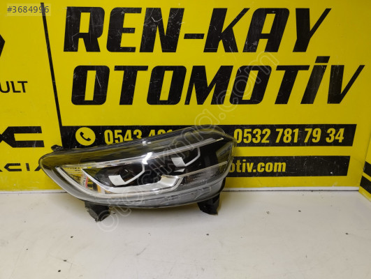 260108354R RENAULT KADJAR SAĞ ÖN FAR LEDLİ ZENON ORJ ÇIKMA RENKAY