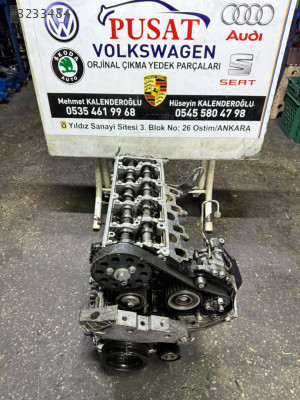 VOLKSWAGEN JETTA 1.6TDİ ÇIKMA MOTOR CAY KODLU 1.6DİZEL MOTOR