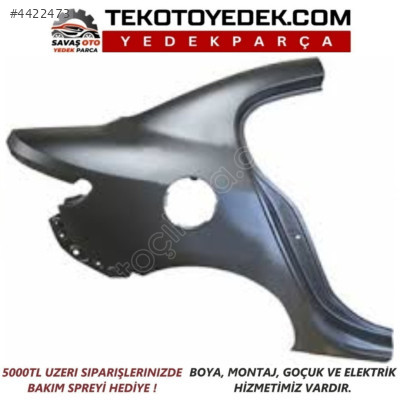 FLUENCE ARKA ÇAMURLUK SAĞ SOL 2010 VE ÜZERİ /KAMPANYA