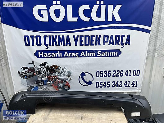 Peugeot Rifter Arka Tampon ORJİNAL