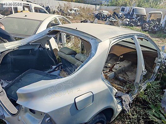 RENAULT LAGUNA 2 (KESME) TAVAN ARKA ŞASİ ÇAMURLUK