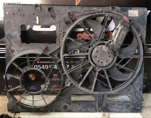 Audi Q7 vw toureg 3.0 TDİ fan seti 7l0121203h