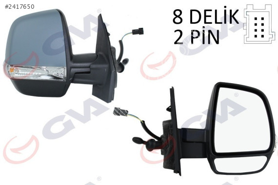 DOBLO DIŞ AYNA ELETRIK DESENLI TEK CAM SAĞ 2010-> 735528034