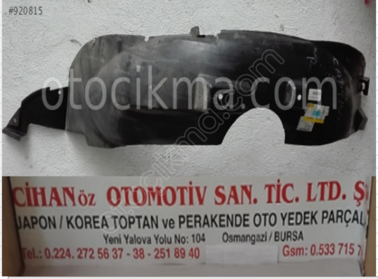 Chevrolet Captiva Davlumbaz 2006 2012 SAĞ