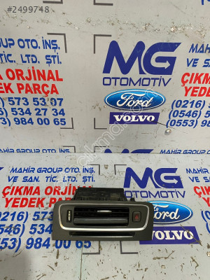 Volvo S60 OEM Dash Havalandırma Gümüş Kaplama 2011-18 307916