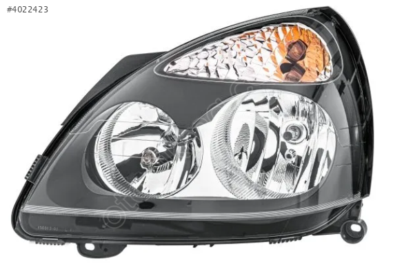 RENAULT CLİO 2001/2005 ÖN FAR SİYAH SAG-SOL ADET FIYAT SIFIR