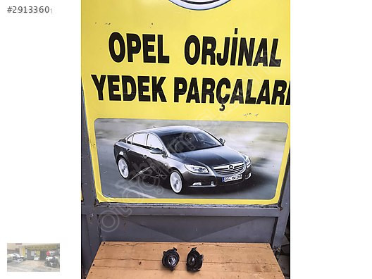 Opel mokka sağ sol takım sis farı ORJİNAL OTO OPEL