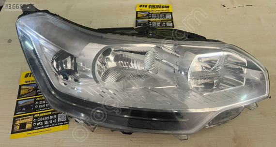 Citroen C5 Modeli İçin 9674397980 Kodlu Sağ Far
