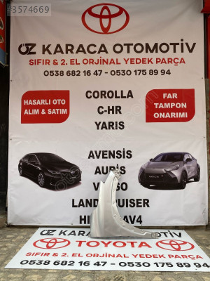 2020-2025 TOYOTA COROLLA CROSS ÇIKMA ORJİNAL SAĞ ÖN ÇAMURLUK