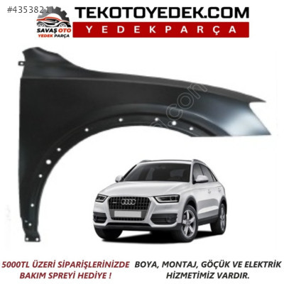 AUDİ Q3 ÖN ÇAMURLUK SAĞ SOL 2012 VE ÜZERİ /KAMPANYA