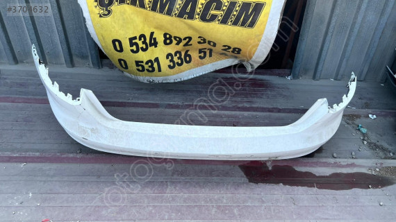 A3 Audi için 8V4807511A Kodlu Arka Tampon