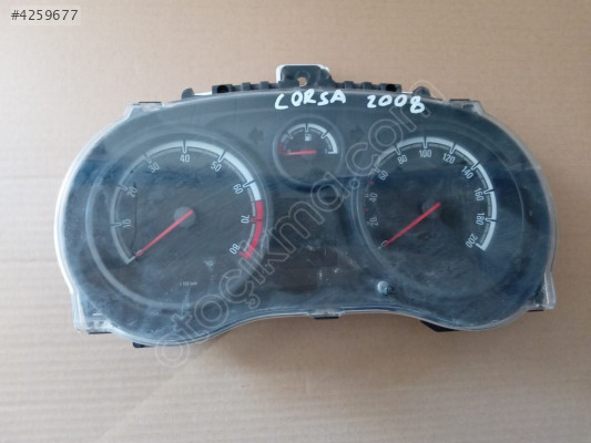 opel corsa d 2008 1.2 gösterge/km saati (son fiyat)