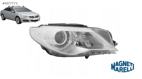 3C8941754C VW PASSAT CC 09-12 SAĞ XENON FAR MARELLİ