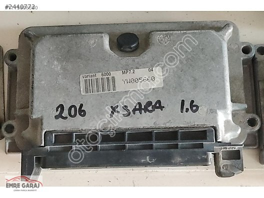 Peugeot 206 ve Xsara için YW005660 Motor Beyni