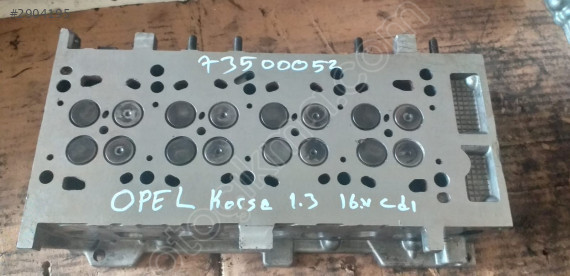 opel korsa 1,3 16v cdi 73500052 silindir kapağı